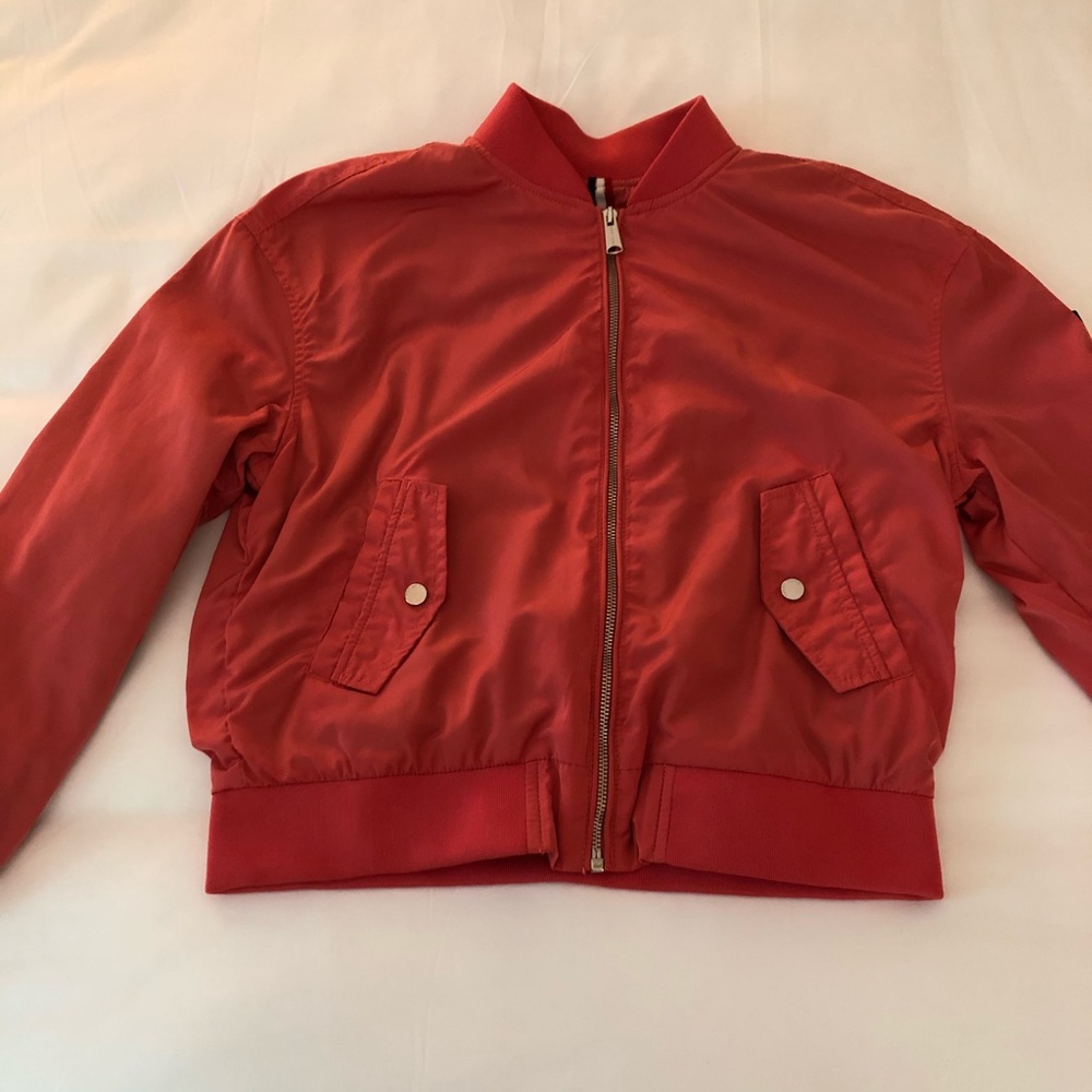 Rose Tommy Hilfiger Bomber Jacket